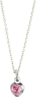 Produktbild von Scout Kinder Halskette Kette Silber Herz rosa Mädchen 261091200