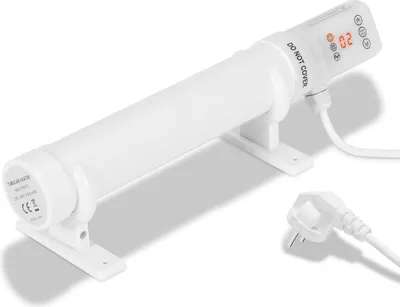 Productafbeelding van Eikuavons plantenverwarming, 60W, met externe thermostaat en timer, geschikt voor kassen en koude kassen