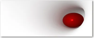 Produktbild von Tulup® Glas-Bild Wandbild aus Glas - 125x50 - Wandkunst - Wandbild hinter gehärtetem Sicherheitsglas - Dekorative Wand für Küche & Wohnzimmer  - Kunst: modern & klassisch - Kugel - Rot