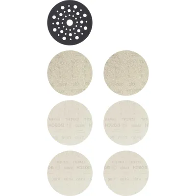 Produktbild von EXPERT M480 Schleifnetz Starter Set, Schleiftellerschoner, 125mm, K80-180, 7tlg.