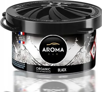Zdjęcie produktu dla Aroma car ORGANICBlack, 29 mm, 21,6 mm, 17 mm