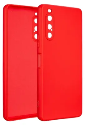 Produktbild von Beline Silikonhülle für Sony Xperia 10 V rot/rot Schutzhülle
