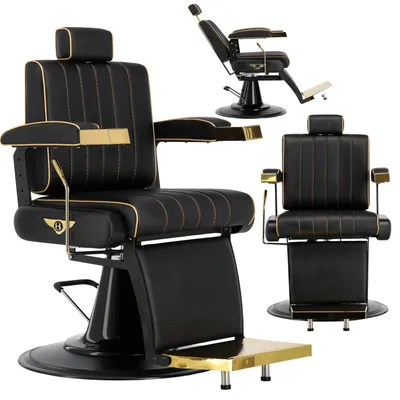Productafbeelding van Hydraulische kappersstoel voor een barbershop in een kapsalon Gabriel Barberking