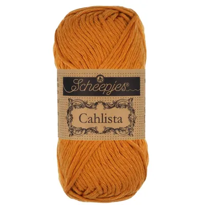 Produktbild von Scheepjes Cahlista 50g (383) Ginger Gold