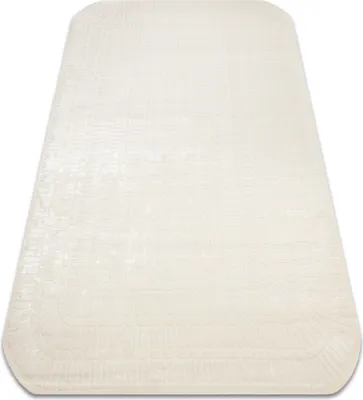 Produktbild von Teppich PEARL 53132A Sahne - Geometrisch exklusiv, strukturell beige 192x290 cm