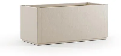 Produktbild von Starwax Topf Weiß Rechteckig 80 cm