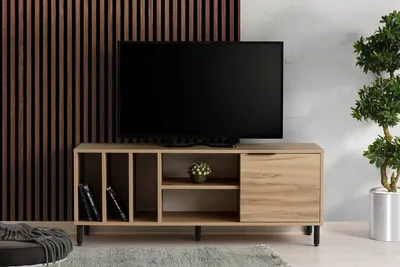 Produktbild von Skye Decor, Bodegas- BodegasKLN, eichenfarbig, TV-Schränke, 55x140x40 cm, 100% Melaminbeschichtete Partikelplatte