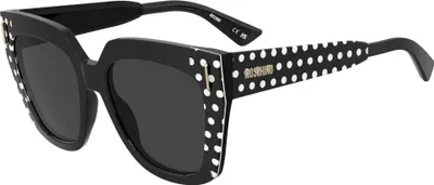 Produktbild von Moschino MOS207/S Pattern black 55/18/140 Damen Sonnenbrillen