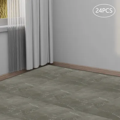 Produktbild von 24 Stück Bodenbelag Selbstklebend  60*30 cm Bodenbelag Boden Fliesen   Für Wohnzimmer
