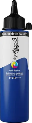 Obrázok produktu pre Daler Rowney System3 Akrylová farba Cobalt Blue Hue 250 ml 1 ks
