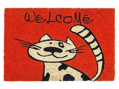 Produktbild von ASTRA Fußmatte Coco Style Katze 40x60cm