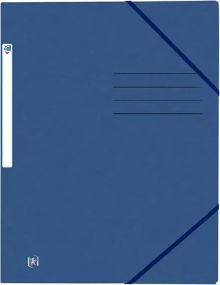 Produktbild von Oxford - Elastomap Top File+ A4 dunkelblau | 50 Stück