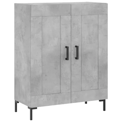 Immagine prodotto di Credenza Grigio Cemento 69,5x34x90 cm in Legno Multistrato