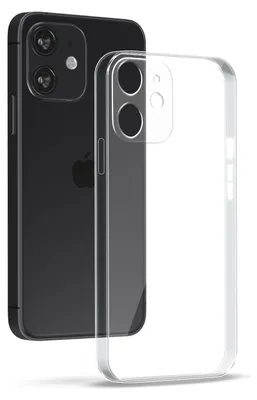 Produktbild von Handyhülle für Apple iPhone 12 Hülle Transparent Flexibel Elastisch Case Cover Backcover Schutzhülle
