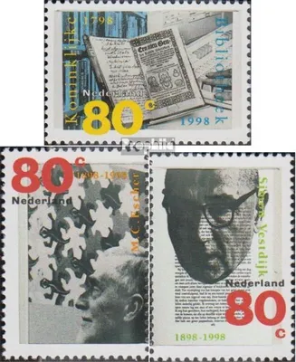 Produktbild von Briefmarken Niederlande 1998 Mi 1665-1667 (kompl.Ausg.) postfrisch Kultur
