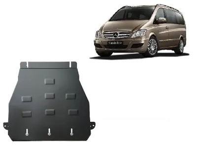 Immagine prodotto di Protezione del cambio in acciaio per Mercedes Viano W639 - 2.2 D 4x2