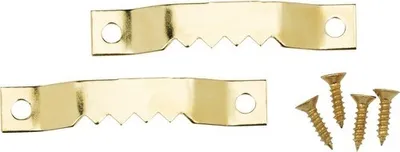 Produktbild von Bilderrahmen Aufhänger gold 40 mm 2 Stk