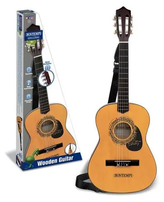 Immagine prodotto di Bontempi Chitarra in legno 92 cm con tracolla