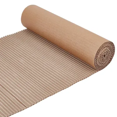 Wellpappe-Rolle 5 m x 35 cm, braun, 2,5 mm, für Basteln & Versand