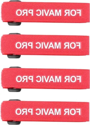 Image de Fixations rotatives pour pales de drones, lot de 4, rouge