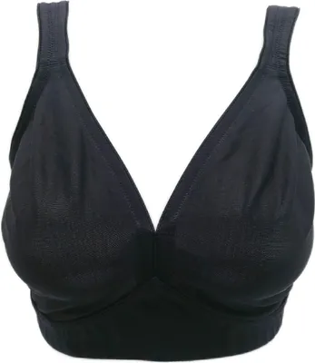 Zdjęcie produktu dla Triumph Modern Soft+Bawełna, Miękka miseczka, Czarny, Nie druciany, Monochromatyczny, Damski, Zapięcie z tyłu