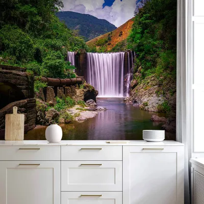 Produktbild von Vlies Fototapete - Reggae Falls 150x105 cm Landschaften c-B-0345-a-a
