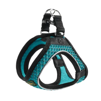 Produktbild von Hundegeschirr Hunter Hilo-Comfort türkis M/L (58-63 cm)