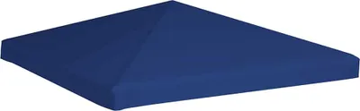 Produktbild von vidaXL Pavillondach 310 g/m² 3x3 m Blau