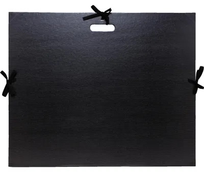 Obrázok produktu pre Exacompta 538900UNISE Zakladač na výkresy 50x70cm Kraft čierny s rukoväťou a pútkami