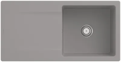 Produktbild von Villeroy & Boch Keramikspüle 333601KD, Siluet 60 Einbauspüle - inkl.