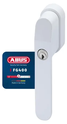 Image de Poignée de fenêtre verrouillable ABUS FG400 W AL0125