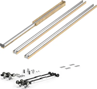 Produktbild von Schiebetürrahmen-Set für 1219–1829 mm breite & 2032 mm hohe Türen