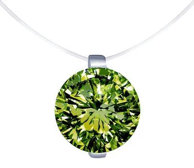 Obrázok produktu pre MICGIGI, dámsky náhrdelník so strieborným príveskom (925), s 8 mm zirkónmi