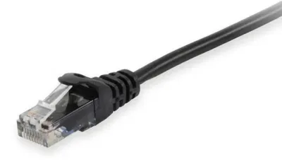 Produktbild von Equip Patchkabel Cat6A U/UTP 2xRJ45 0.50m schwarz LSZH Polybeutel