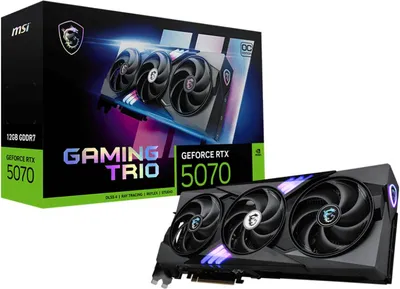 Produktbild von MSI GAMING GeForce RTX 5070 12G TRIO OC NVIDIA 12 GB GDDR7