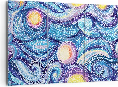 Produktbild von Bild auf Leinwand - Leinwandbild - Abstraktion modern - 165x110cm - Wand Bild - Wanddeko - Leinwanddruck - Bilder - Kunstdruck - Wanddekoration - Leinwand bilder - Wandkunst - CE165x110-3935