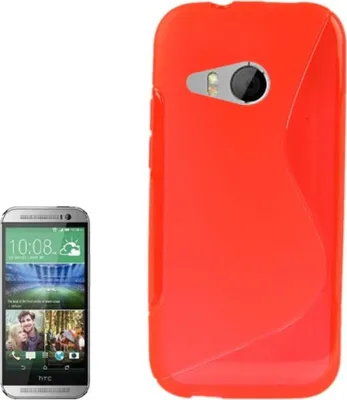 Produktbild von Handyhülle TPU-Schutzhülle für HTC One mini 2 Rot