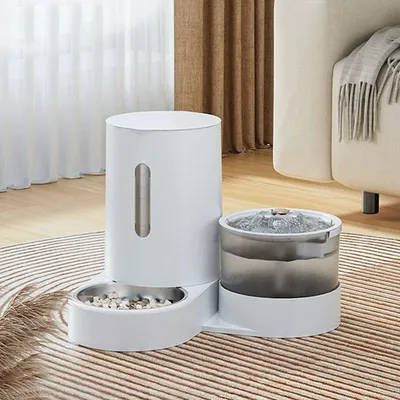 Automatischer Vogelfutterspender Für Tauben – 2 Stück, Je 1 Liter, Transparent, Aus Kunststoff