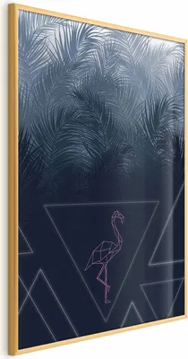 Produktbild von Posterpapier Poster - Geometric Bird 40x60 cm Blätter g-C-0130-ao-a