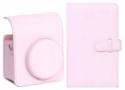 Immagine prodotto di Set custodia per Fuji INSTAX Mini 13 + album fotografico 108x / Rosa