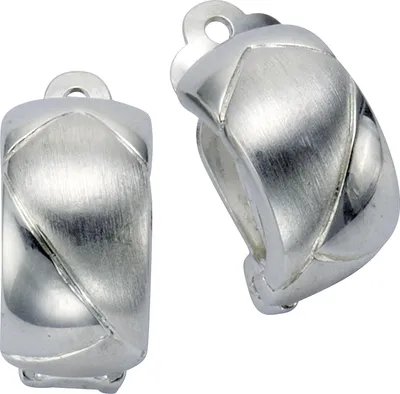 Produktbild von F Ohrhänger 925/- Sterling Silber 1,5cm weiß 273220617R
