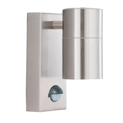 Immagine prodotto di Applique LED, acciaio inox, H 15 cm, sensore