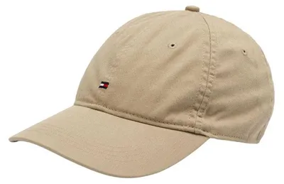 Obrázek produktu pro Tommy Hilfiger - Baseballová čepice pro muže, bavlna, model NA1688 (univerzální velikost), barva: béžová