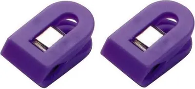Produktbild von Briefklemmer Multi Clip Pegy 10x25mm VE=100 Stück violett