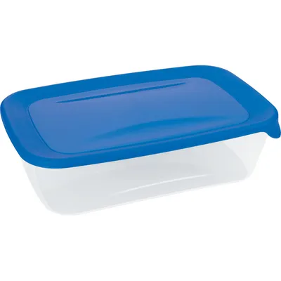 Produktbild von Curver-Behälter de Lebensmittel elGefrierschrank Rechteckig de Kunststoff mit blauem Deckel (2 l) EF503743