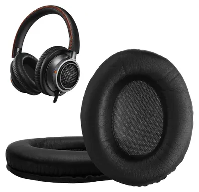 Produktbild von kwmobile 2x Ohr Polster für Philips L1 / L2 Fidelio L2BO Ohrpolster - Ersatz Ohrpolster - Kopfhörer Ersatzteile - Kopfhörer Ersatzpolster für Over Ear