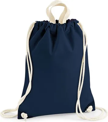 Produktbild von Westford Mill W686 | Gymnastik Beutel Nautical Gymsac - Farbe: French Navy - Größe: 37 x 46 cm