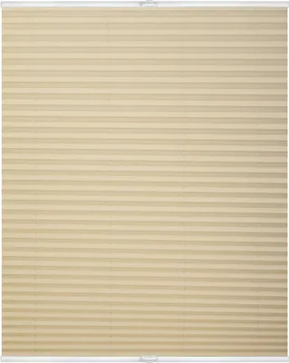 Produktbild von Lichtblick Plissee Klemmfix, ohne Bohren, verspannt Creme, 90 cm, 90 cm x 210 cm (B x L) PKV.090.210.05