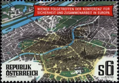 Produktbild von Briefmarken Österreich 1986 Mi 1867 (kompl.Ausg.) gestempelt KSZE