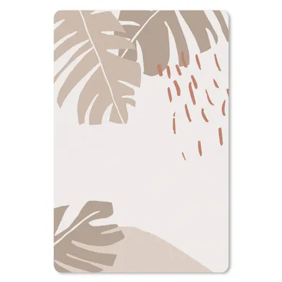 Produktbild von MuchoWow® Mauspad Mousepad Sommer - Tropisch - Blatt 40x60 cm - Mousepads - Maus Mat - Pad - Mausunterlage - Schreibtisch Accesoire
